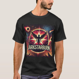 Camiseta DarkStarBurn, Design de Anjo Escuro
