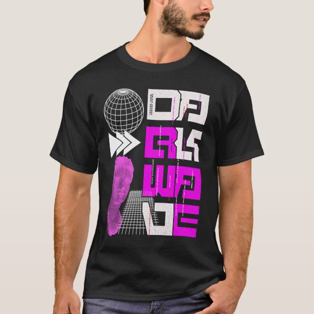 Camiseta Darkwave Gótico Pós Punk Darkwaver (Frente)