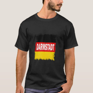 Camiseta Darmstadt Alemanha com bandeira alemã