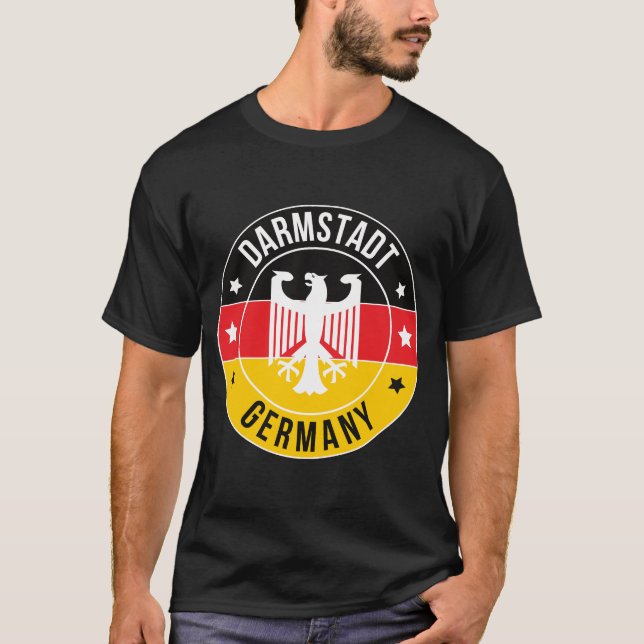 Camiseta Darmstadt, Germany City T-Shirt (Frente)