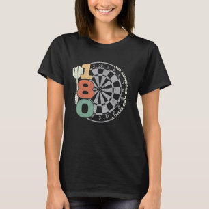 Camiseta Dart 180 dartboard retro dart