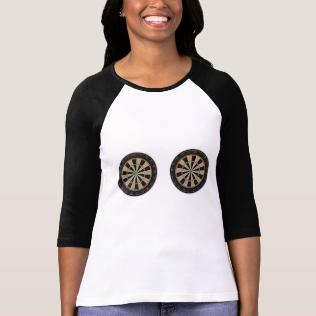 Camiseta Dart 🎯 😍 AA Dartboard Lover (Frente)