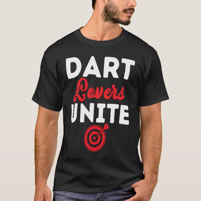 Camiseta Dart Board Dart Unite Dar para Equipes (Frente)