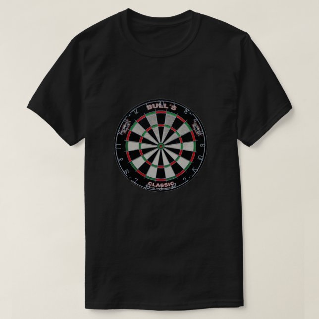 Camiseta Dart Board Game of Darts T-Shirt (Frente do Design)