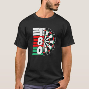 Camiseta Dart dartboard 180 pontos 180 nos dardos Premium_1