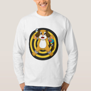 Camiseta Dart Dartboard Dog Darts