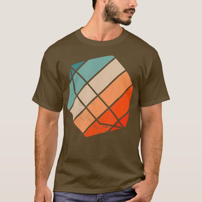 Camiseta Dart Dartist Retro Sunset Seta (Frente)