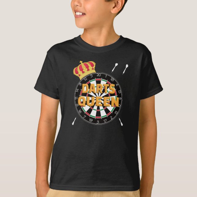 Camiseta Dart Darts Hobby Sport Idea (Frente)