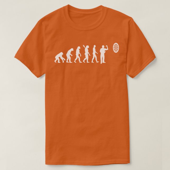 Camiseta Dart Evolution De Macaco A Dart King Funny Gift (Frente do Design)