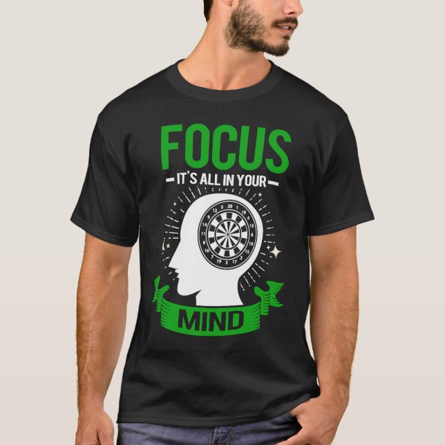 Camiseta Dart Focus For Dart Champions (Frente)