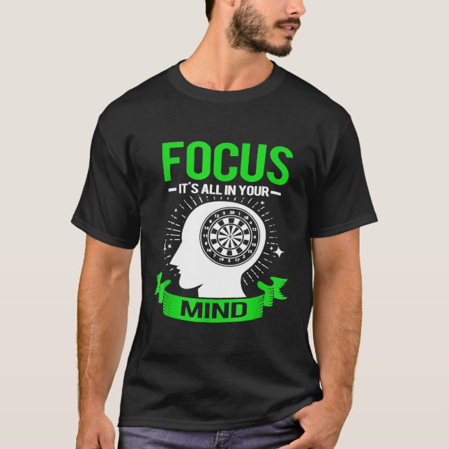Camiseta Dart Focus Para Campeões Dart (Frente)