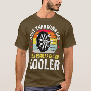 Camiseta Dart Jogando Pai Padre Dart Player Dardos Engraçad