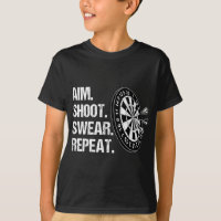 Dart Player Aim Shoot Swear Repetir Dardos Engraça