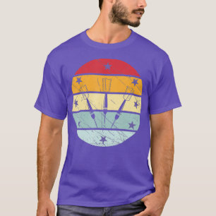 Camiseta Dart Retro Dars Arrow Vintage Bullseye Darter