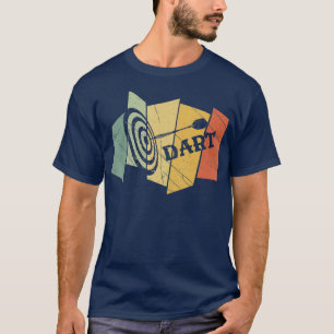 Camiseta Dart Retro Dars Arrow Vintage Bullseye Darter