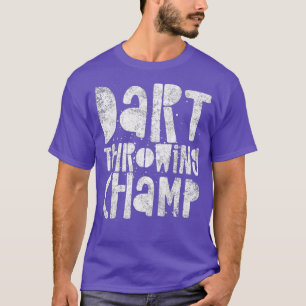 Camiseta Dart Throwing Champ - Vencedor do Campeão das Trev