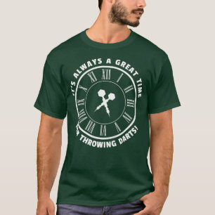 Camiseta Dart Throwing Say - Entusiastas do Dartboard