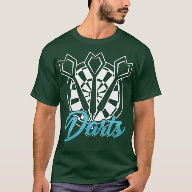Camiseta Dart Tournament Dart Team Bullseye (Frente)