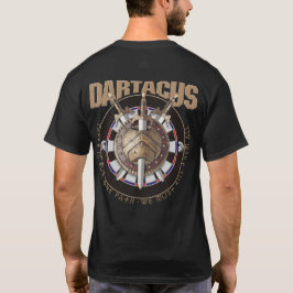 Camiseta Dartacus arremessa a equipe