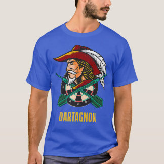 Camiseta Dartagnan - Mosqueteiro Dart - Dardos Engraçados -