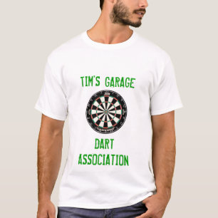 Camiseta dartboard, a GARAGEM de TIM, DARDO, ASSOCIAÇÃO