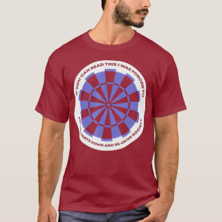 Camiseta Dartboard Botou Minhas Trevas No Dart Player