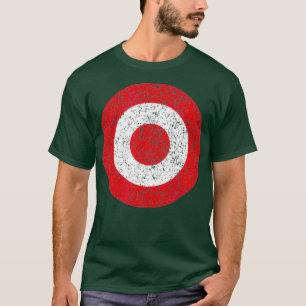 Camiseta Dartboard Bullseye Target Dart Board Vintage