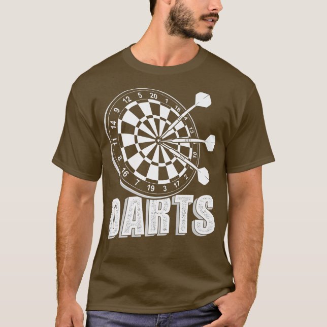 Camiseta Dartboard dardos dartsplayer Premium (Frente)