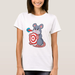 Camiseta Dartboard Dart Mouse Darts