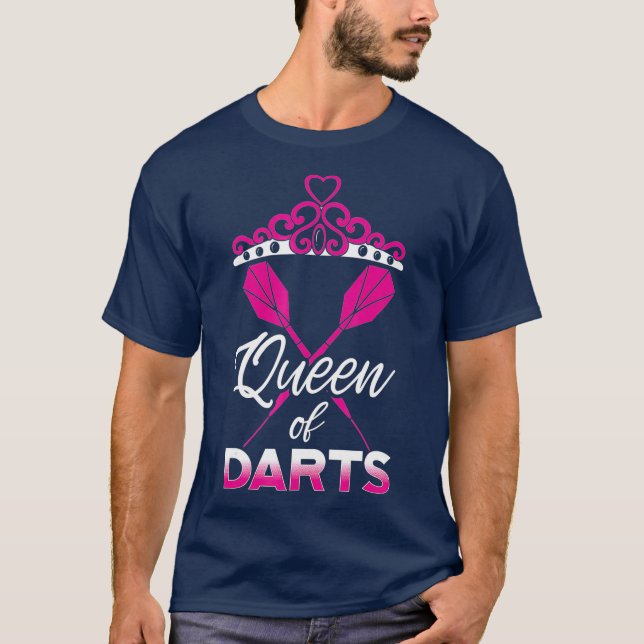 Camiseta Dartboard Dart-Throwing Bullseye Dartist (Frente)