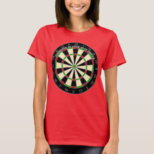Camiseta Dartboard - Para Sempre Apaixonado Por Dardos 2