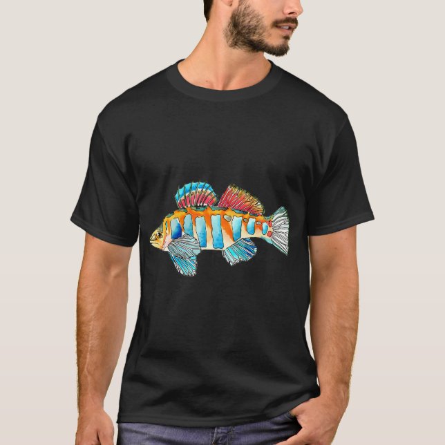 Camiseta Darter Garganta Laranja (Frente)