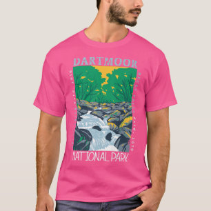 Camiseta Dartmoor National Park Becky Cai Distâncias Vintag