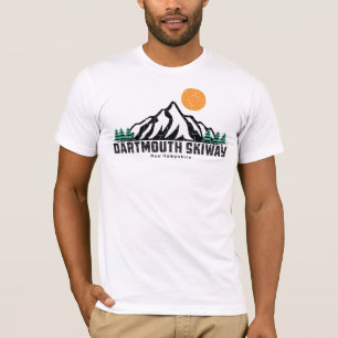 Camiseta Dartmouth Skiway Sunset Retro T-Shirt