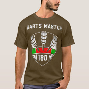Camiseta Darts 180 Emblem ou Ton 80 Darts Master Darts