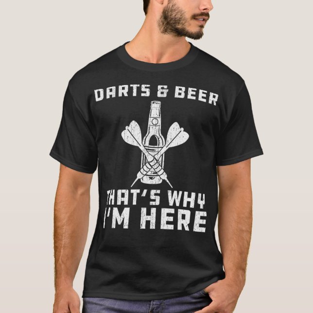 Camiseta Darts and Beer (Frente)