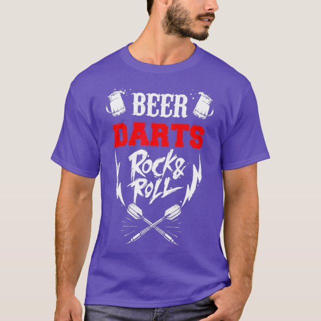 Camiseta Darts and Rock n Roll (Frente)