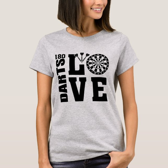 Camiseta Darts Love (Frente)