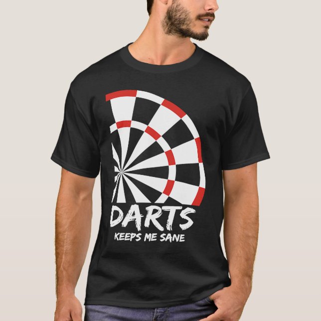 Camiseta Darts Me Mantém Sano I Darts (Frente)