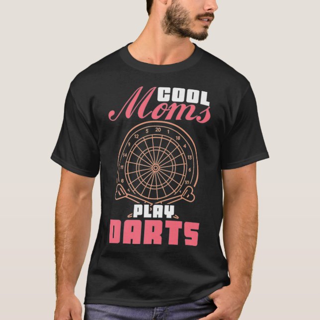 Camiseta Darts Pub Dartboard - Sports Dart Team Darts (Frente)