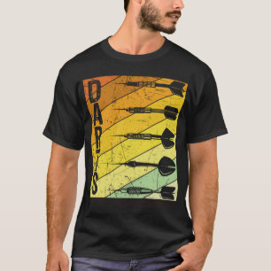 Camiseta Darts Retro Vintage Esporte Dardos Bullseye Dart P