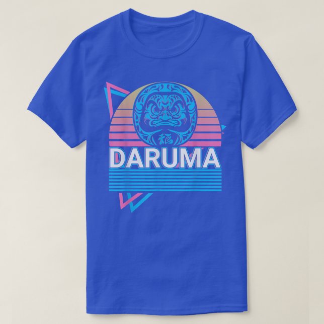 Camiseta Daruma Doll Retro 378 (Frente do Design)