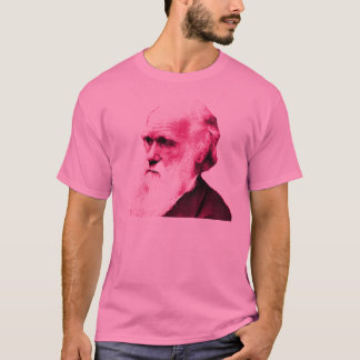 Camiseta Darwin cor-de-rosa