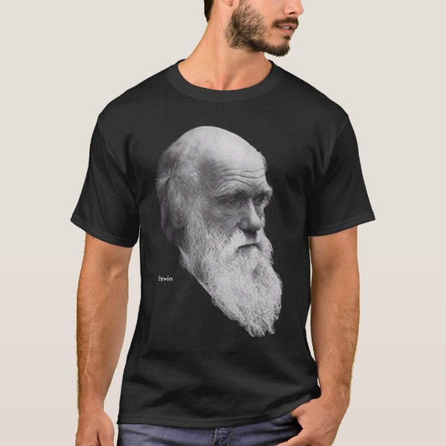 Camiseta darwin, Darwin (Frente)
