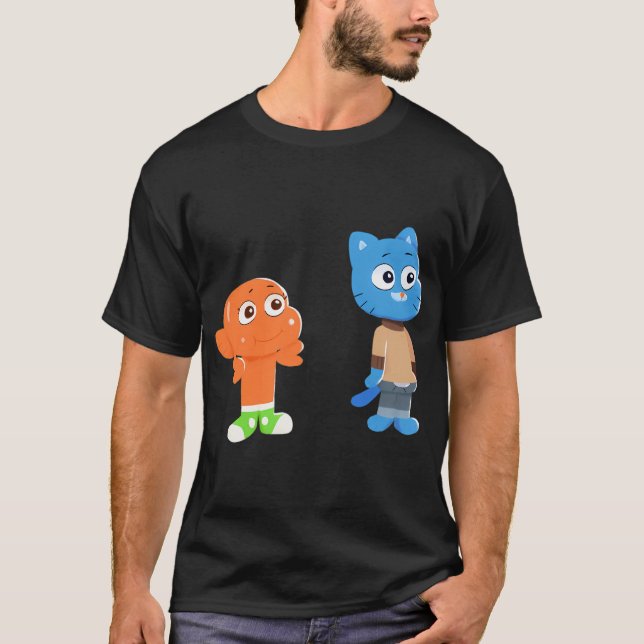 Camiseta Darwin e Gumball (Frente)