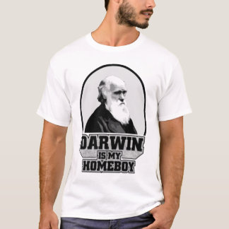 Camiseta Darwin é meu ficar em casa