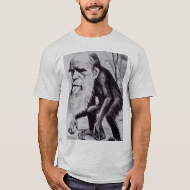 Camiseta Darwin é um macaco (Frente)