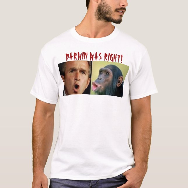 CAMISETA DARWIN ERA DIREITO (Frente)