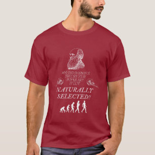 Camiseta Darwin Evolution T-Shirt: Celebram o gênio do