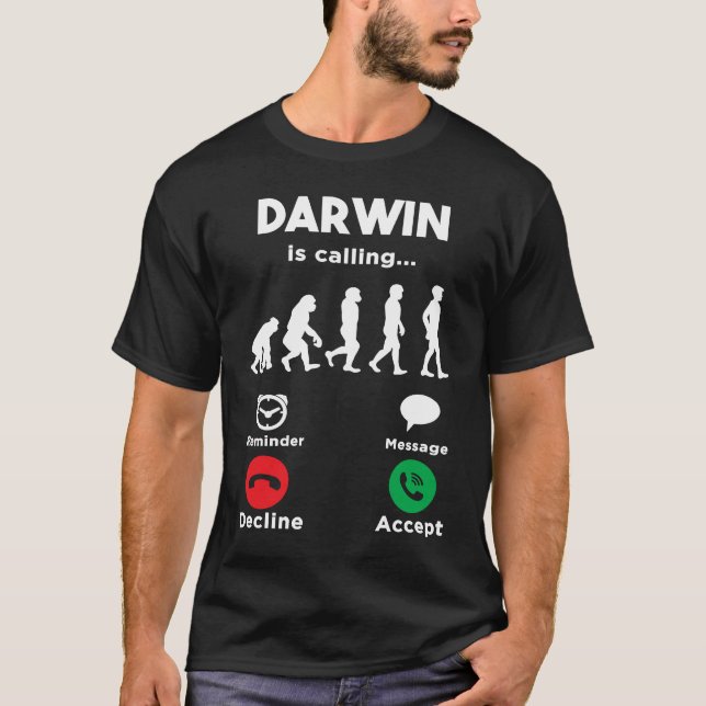 Camiseta Darwin Is Calling 2022 (Frente)